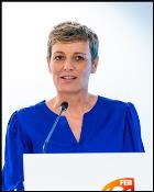 Elisa Aguilar, presidenta de la Federación Española de Baloncesto