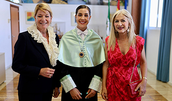 Carolina Marín, Doctora Honoris Causa de la Universidad de Huelva