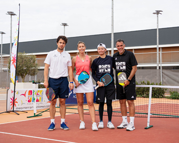 Palma: La Rafa Nadal Academy inauguró su 1ª pista de pickleball