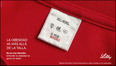 La campaña El Peso de lo Invisible visibiliza la obesidad y sus efectos