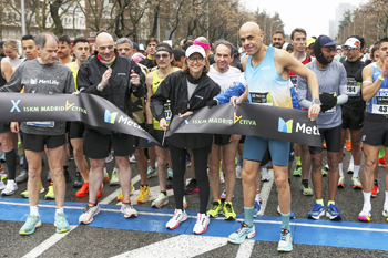 Reyes Estévez y Sara Reglero ganan la 15KM MetLife Madrid Activa