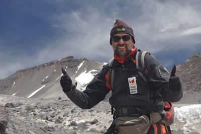 Juan García Arriaza ascenderá al Sajama, el pico más alto de Bolivia